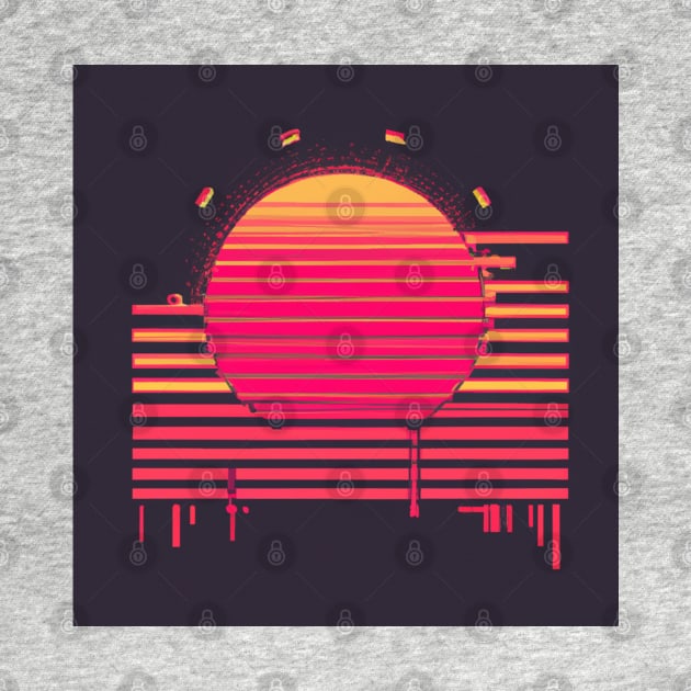 Bleeding sun by SJG-digital